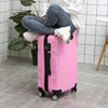 拉杆箱定制万向轮行李箱 防水旅行箱耐磨箱包20寸ABS托运一件代发