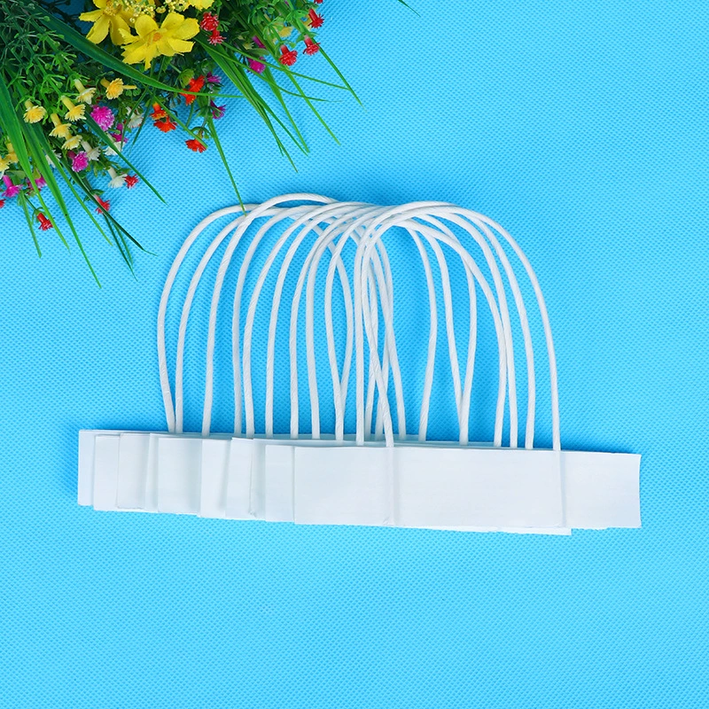 Заводская поставка 9,5*16 Спецификация круглая веревка бумажная коробка для чая Подарочная сумка Ручная Веревка для переноски бумажная веревка плоская веревка оптом