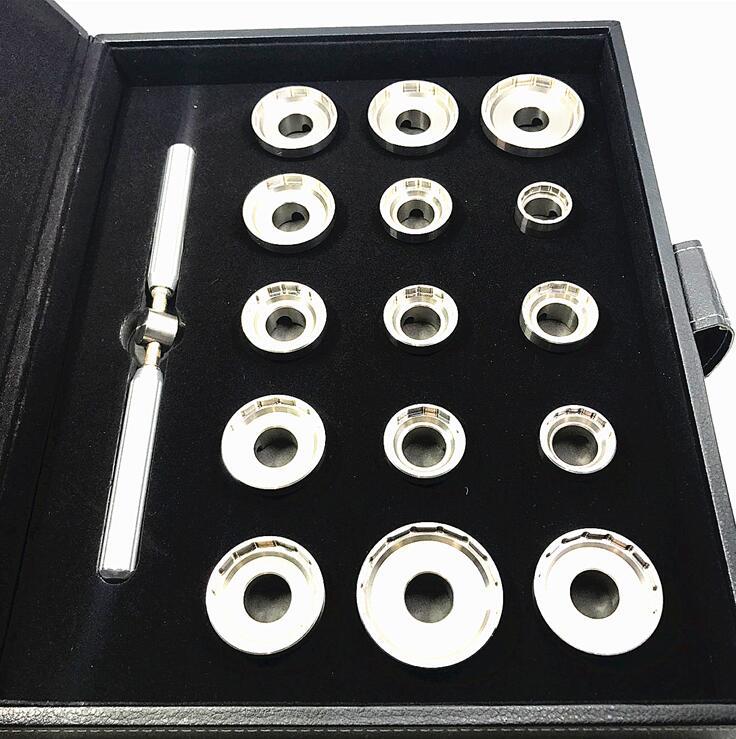多边型开盖器 修表工具 手表开表器 BRL开表器 15件全钢
