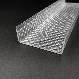 Dongguan factory direct supply customized PMMA high transparent lampshade PMMA embossed lampshade PMMA co-extrusion lampshade