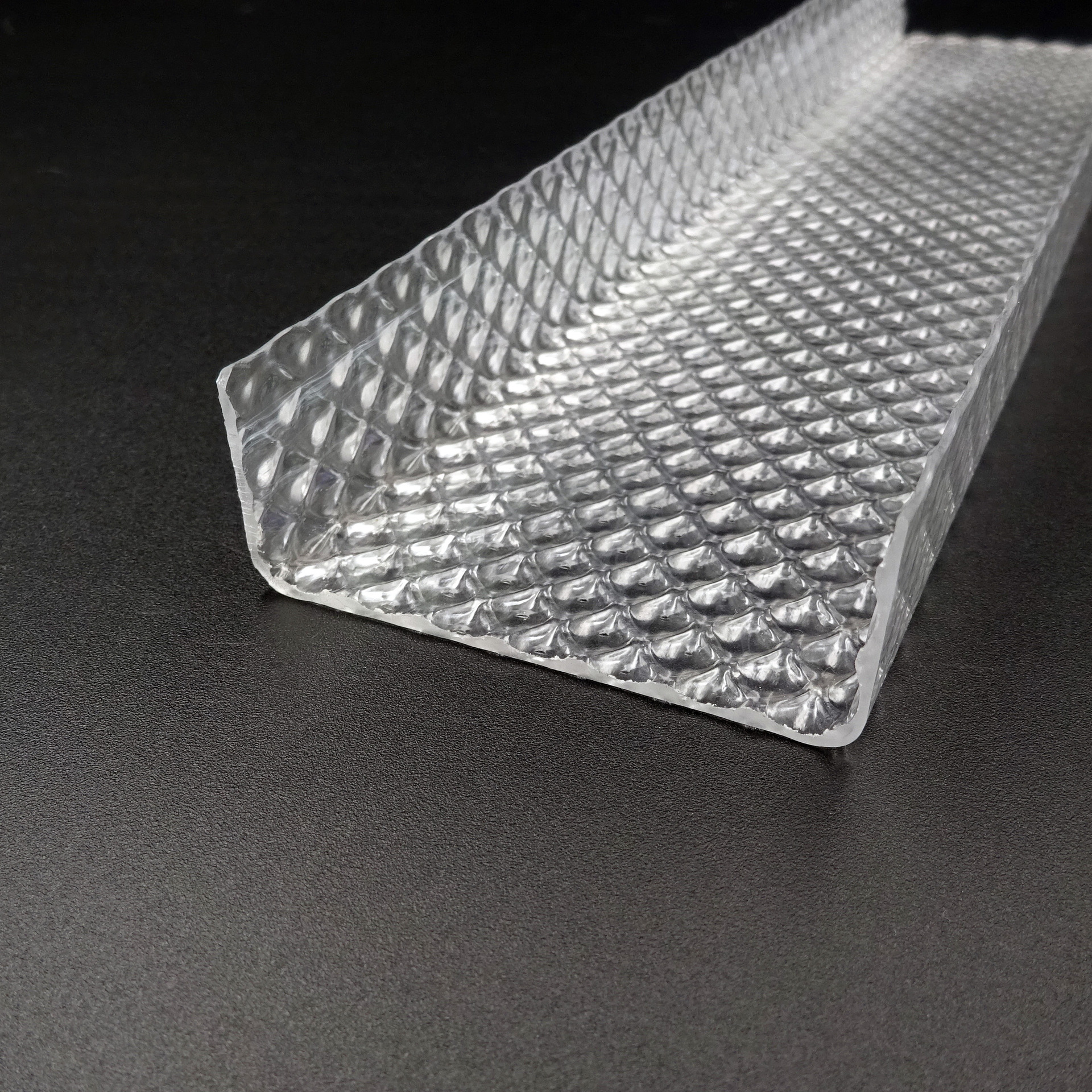 东莞厂家直供订制 PMMA高透光灯罩 PMMA压花灯罩  PMMA共挤灯罩