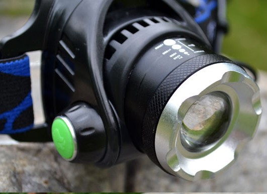 各类V9 Q5 T6 L2 LED强光头灯 蓝光白光 双光源 变焦18650充电