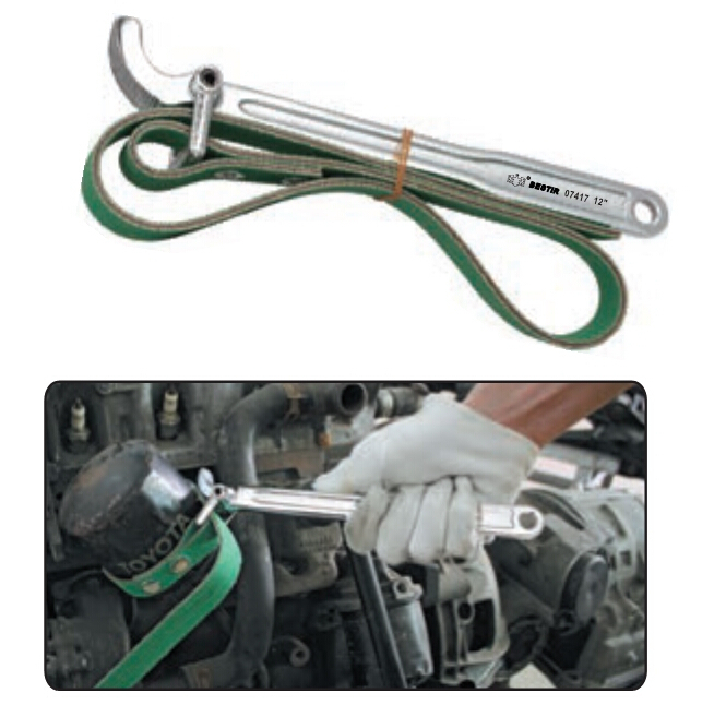 皮带式机油隔扳手,12″/鹰之印