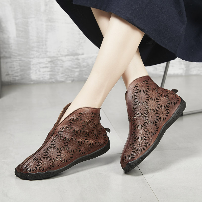 Bottes femme LARKSPUR  DELPHINIUM en En cuir - Ref 3355265 Image 4