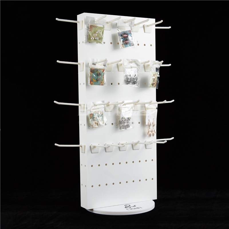 ZP176-0瓷白挂钩展示架