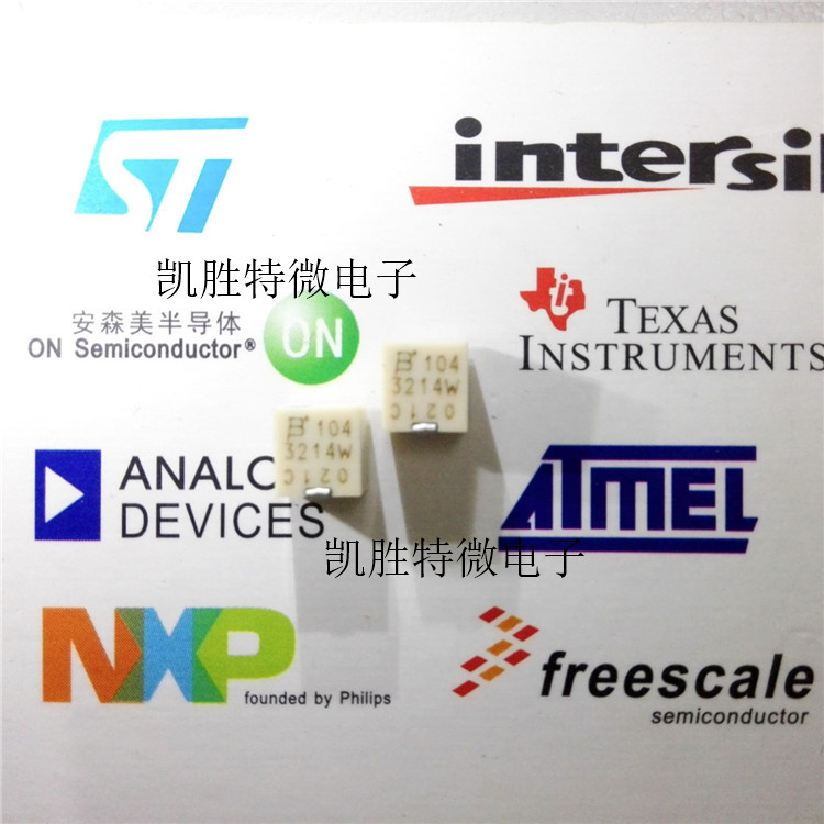 BOURNS/原装3214W-1-104E 3214-100K SMD电位器多圈可调电阻