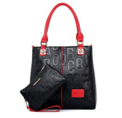 2024新款壓花字母時尚子母包單肩女包時尚手提女士包兩件斜挎