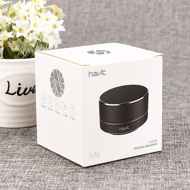 厂家批发创意礼品纸盒 折叠纸盒定做 彩色印刷蓝牙音箱包装盒