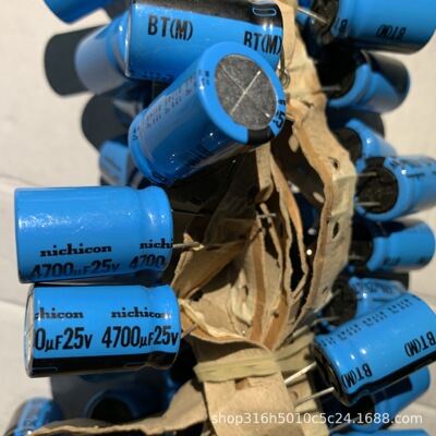 25V4700UF BT серии, 125 градусов, высокая термостойкость, 16*25 мм, оригинальная лента, импортный электролитический конденсатор