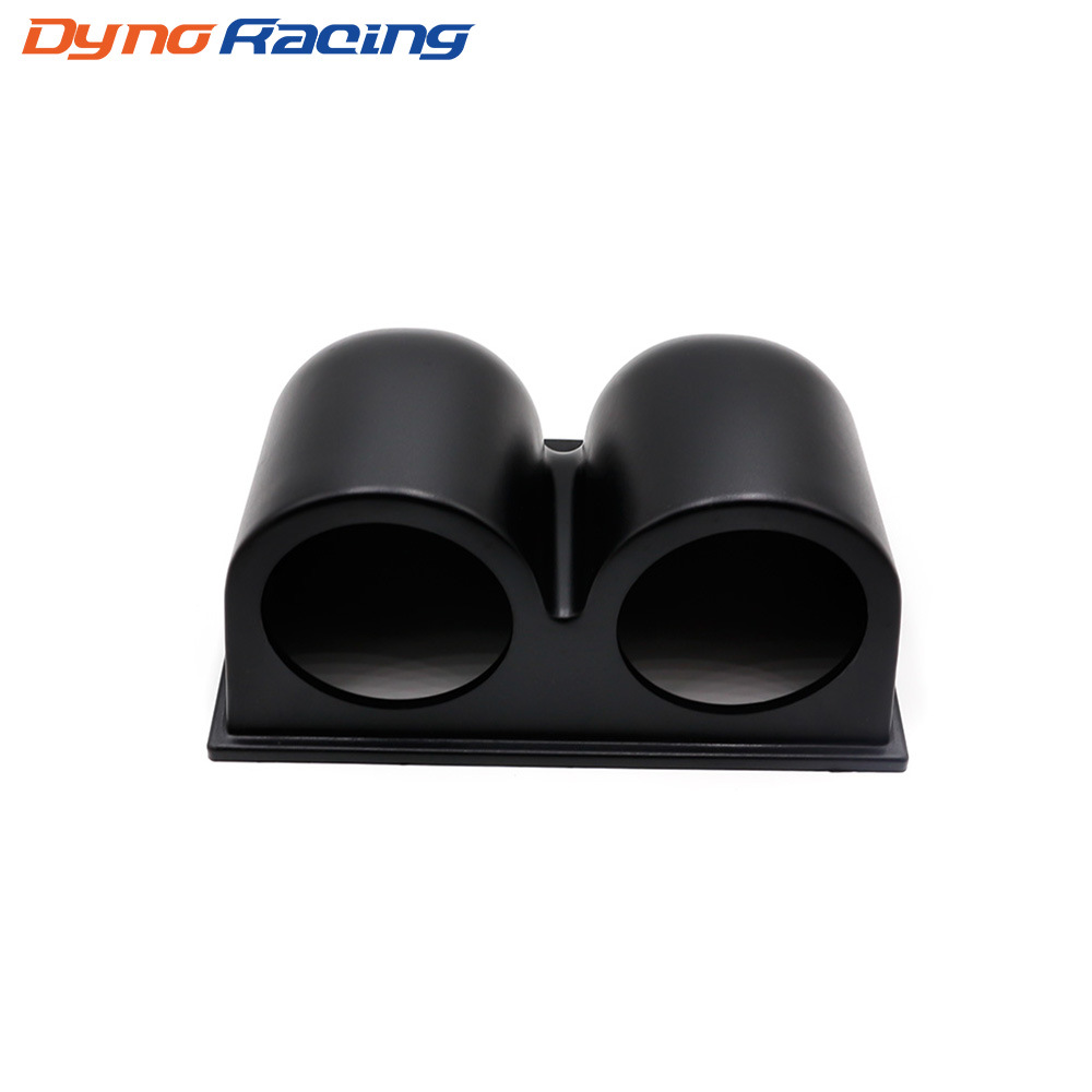 Direct Factory Supply Car Modification Universal Instrument Bracket 52MM Black Two-Hole Instrument Mount Multi-Hole Instrument Cover