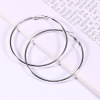 Silver needle, universal earrings, silver 925 sample, simple and elegant design