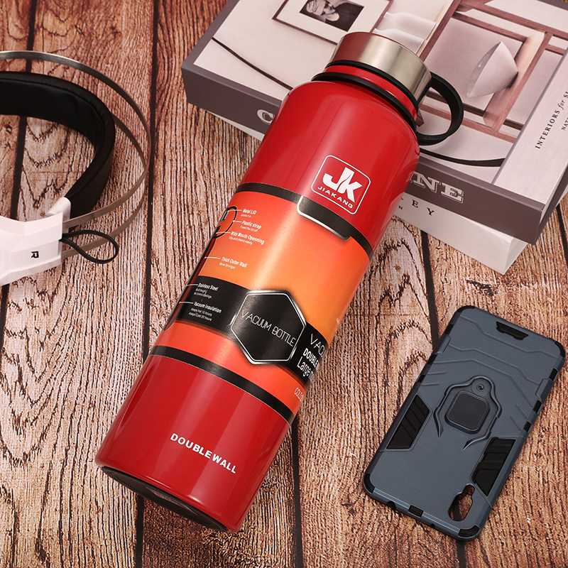 新款不銹鋼真空保溫杯創(chuàng)意手提太空壺戶外運(yùn)動(dòng)水壺廠家直供