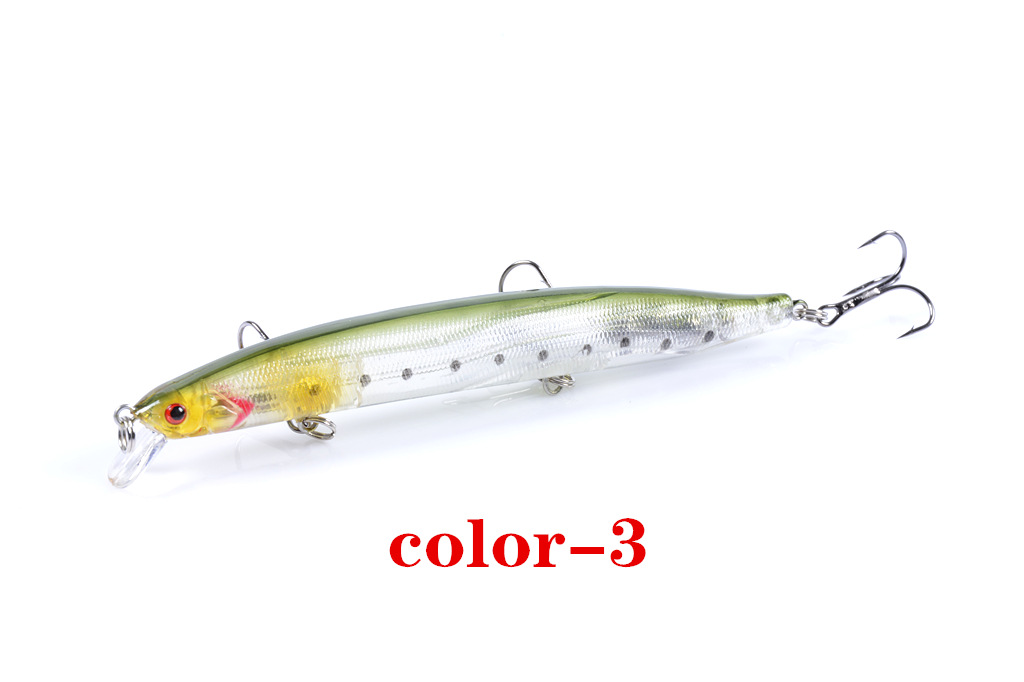 Suspending Minnow Lures Hard Baits Fresh Water Bass Swimbait Tackle Gear