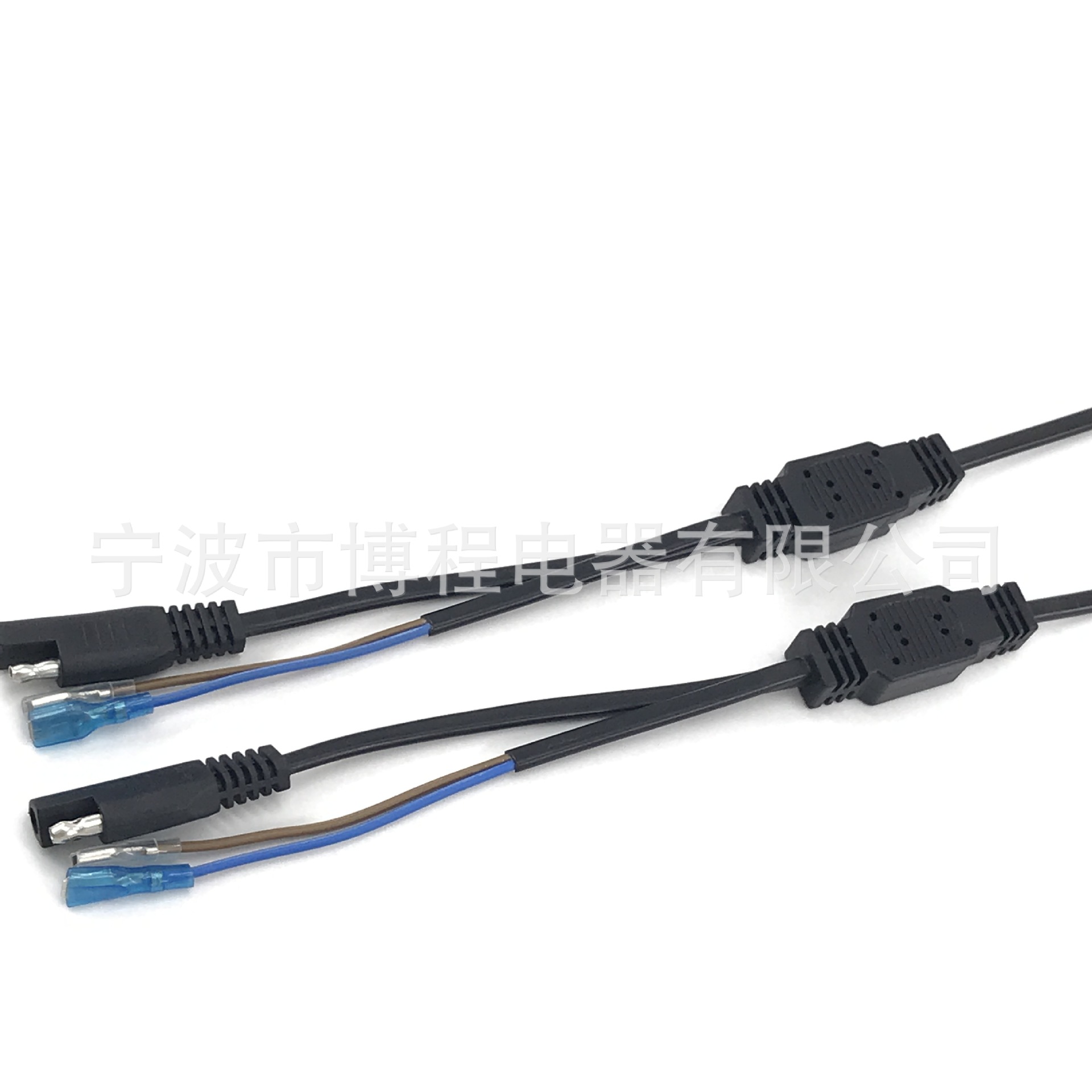 SAE线电瓶连接线SAE汽车充电插头车载充电线太阳能车充电瓶充电线