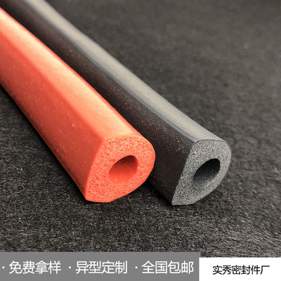 silica gel Semicircle Buffer Sealing strip high temperature oven Cabinet An electric appliance seal up protect Sealing strip