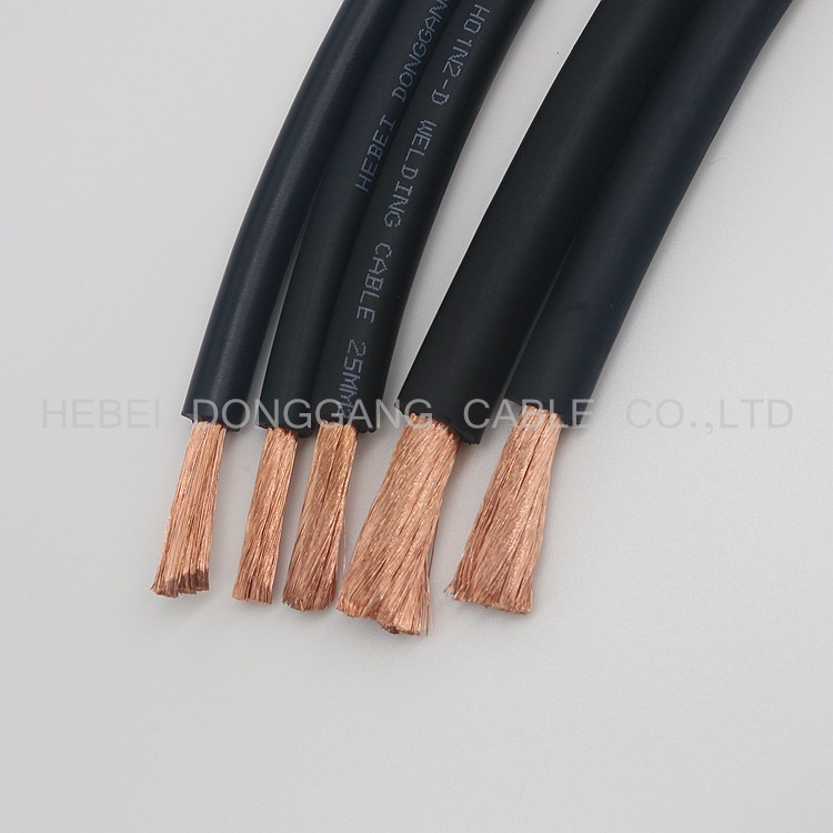 厂家供应柔软耐磨橡套焊接线 电焊机电缆 国标CCC CE 电缆