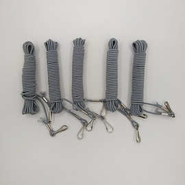 厂家直供 失手绳 弹皮筋 松紧护杆乳胶绳 渔具用品小配件
