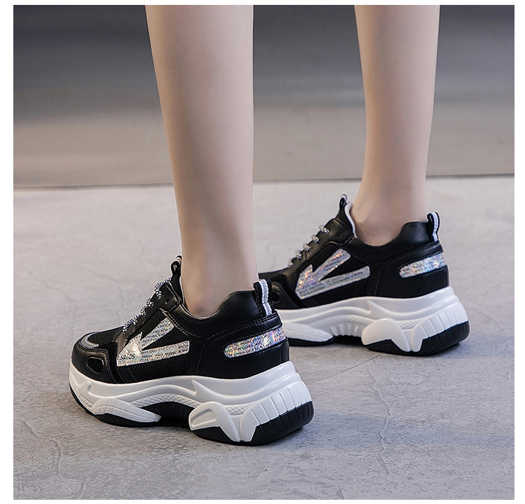 Chaussures de sport femme KANGMEI en En cuir - Ref 3421093 Image 38