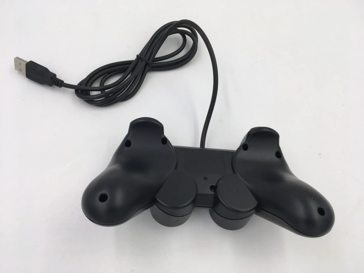 Source manufacturer USB gamepad PS2 appearance singles wired PC computer game machine handle