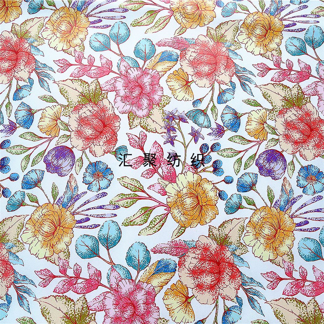 皮革数码印花 油墨印花 彩绘花朵印花 皮革印花 弱溶剂印花