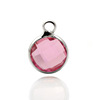 Accessory, glossy crystal, pendant, 12 colors, 12 month