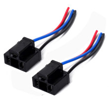 跨境热卖适用于汽车 H4母头插座 大灯插头 2pcs