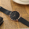 Mechanical fashionable swiss watch, trend thin quartz watches, Aliexpress, simple and elegant design
