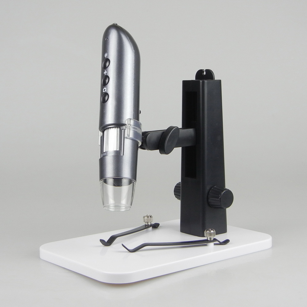 新款新品电子手机USB数码放大镜显微镜万向白板升降支架