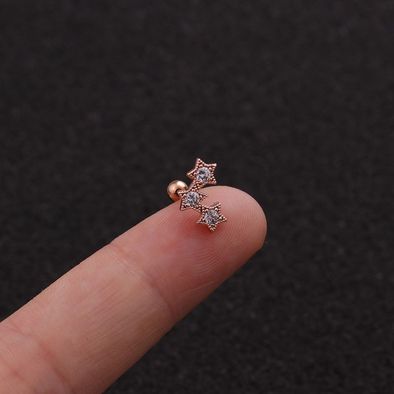 new fashion thin rod screw bow knot pendant earrings wholesale