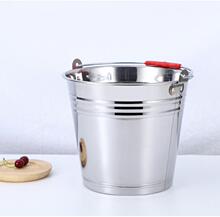 定制不锈钢提水桶清洁水桶手提水桶冰桶带磁无磁加厚蓄水桶厂家