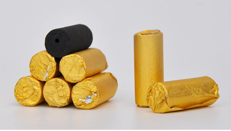 1.25*3cm Smokeless Moxa Sticks, Carbonized Pu Ti Tree Golden Bean Plum Blossom Moxa Cones, Moxa Pellets detail image