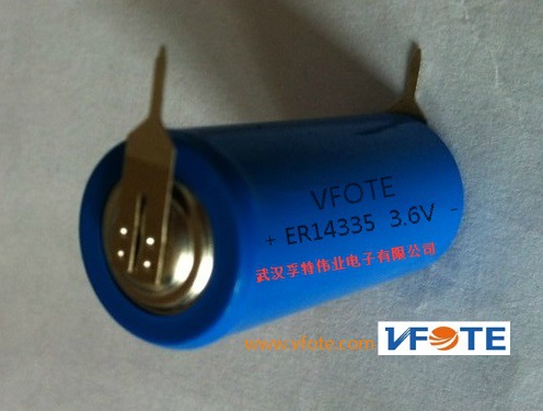 VFOTE瑞孚特锂亚电池ER14335/ER14505适用于IC智能卡预付费表