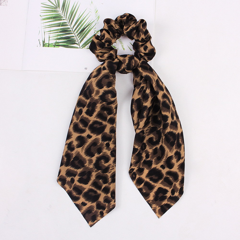 Women's Simple Style Leopard Cloth Hair Tie display picture 31