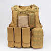 Shunwangda Molle Tactical amphibious vest outdoor combat tactical army CS vest real people CS equipment