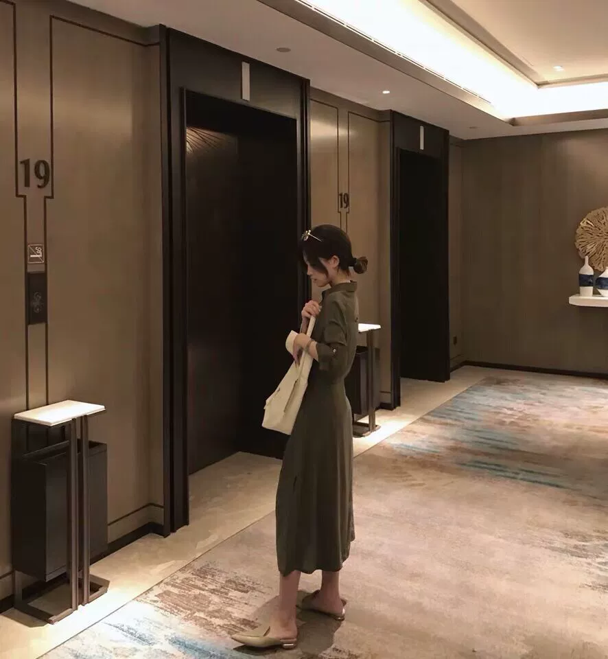 2019 темпераментное зеленое платье