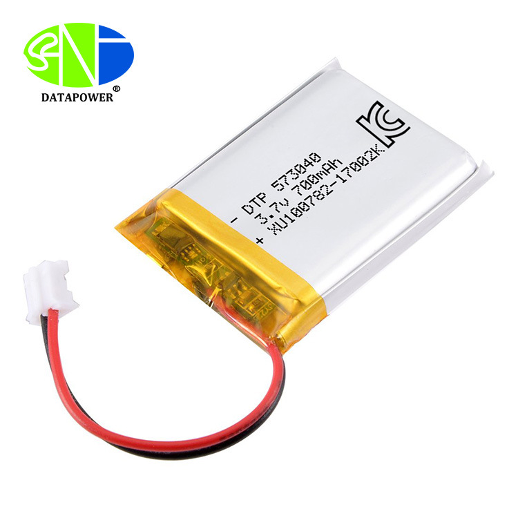 DTP573040 3.7V 700mAh LED 美容仪 聚合物锂电池 KC 认证
