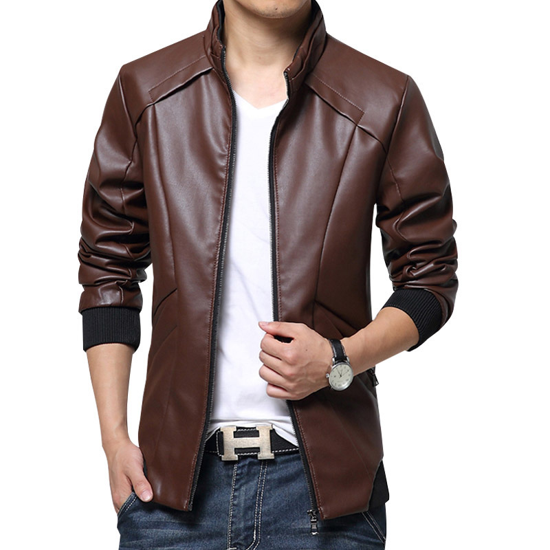 Veste en cuir homme - Ref 3443876 Image 7