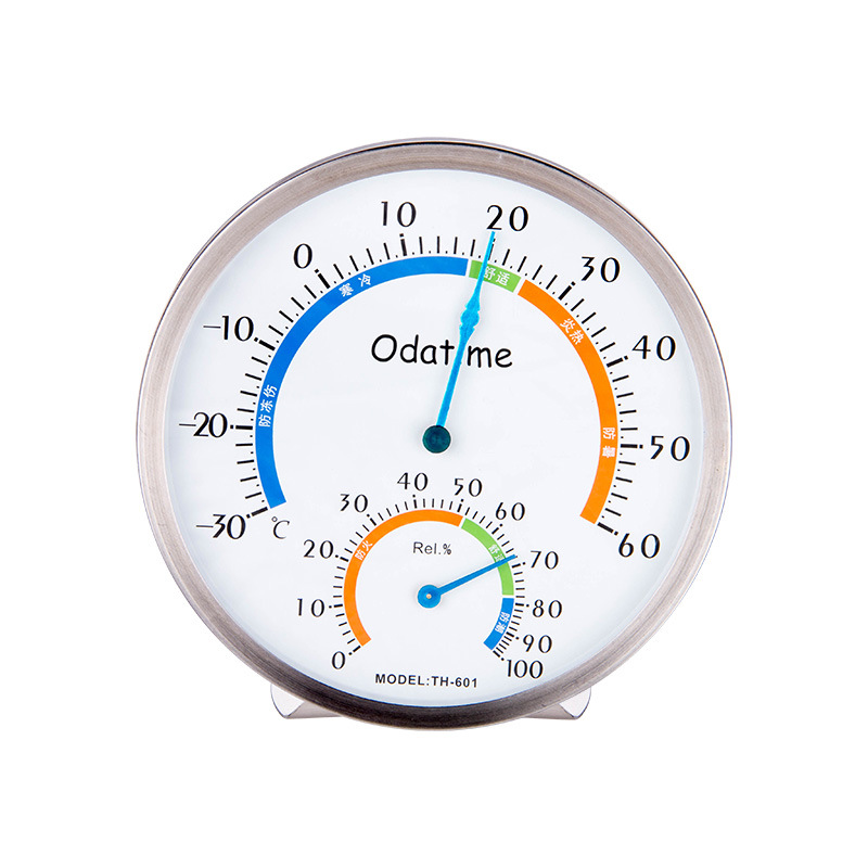 TH601欧达时高精度温湿度计家用温湿度表室内外婴儿房带支架免电