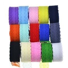 10-meter lace edge, 3cm polyester non-stretch lace edge, lace trim for underwear, floral lace edge, wholesale