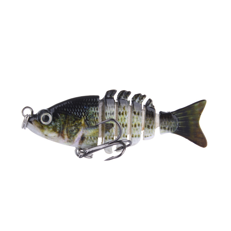 Shallow Diving Hard Swimbaits 50mm 3g Jointed Swimbait Fresh Water Bass Swimbait Tackle Gear