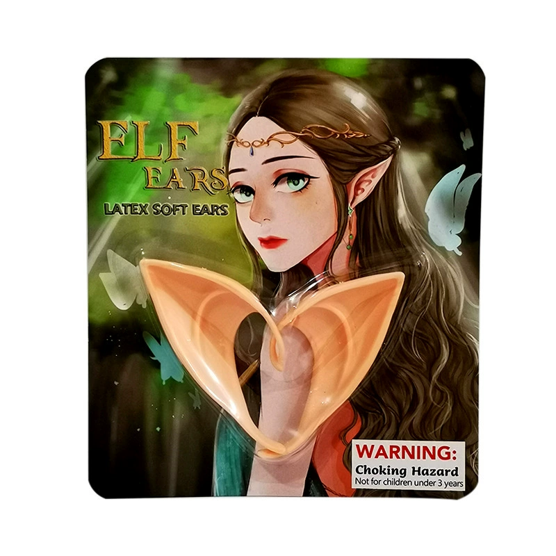 Halloween Elf Ears COS props Avatar Elves Vampire Vallest Divine Fake Ear Factory Direct Sales