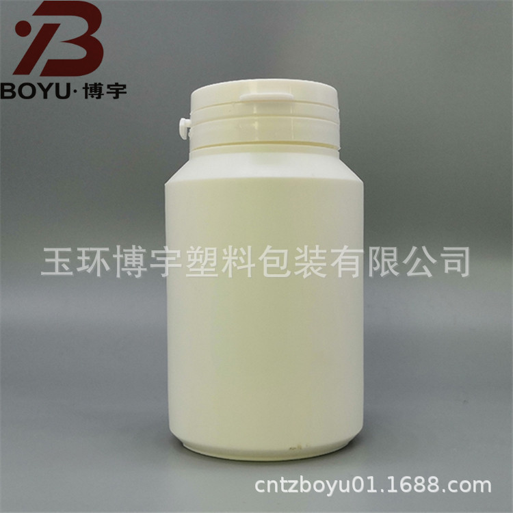 供应200mlPE木糖醇瓶维生素塑料瓶 口香糖瓶撕拉盖塑料空瓶塑料瓶