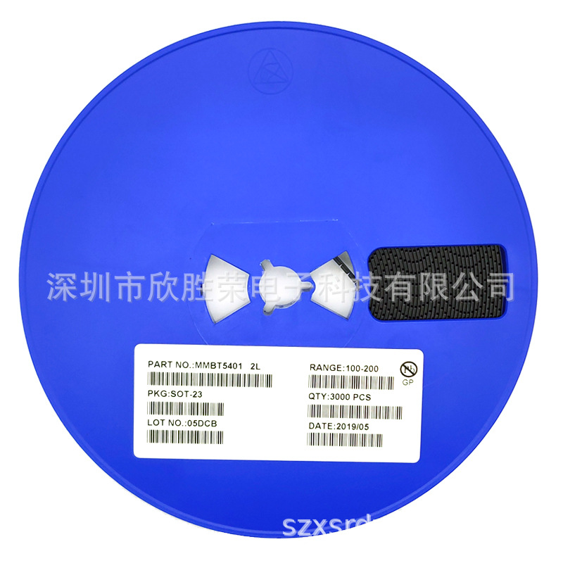 贴片三极管 MMBT5401 丝印 2L SOT-23  PNP 3000PCS/盘 三极管2L