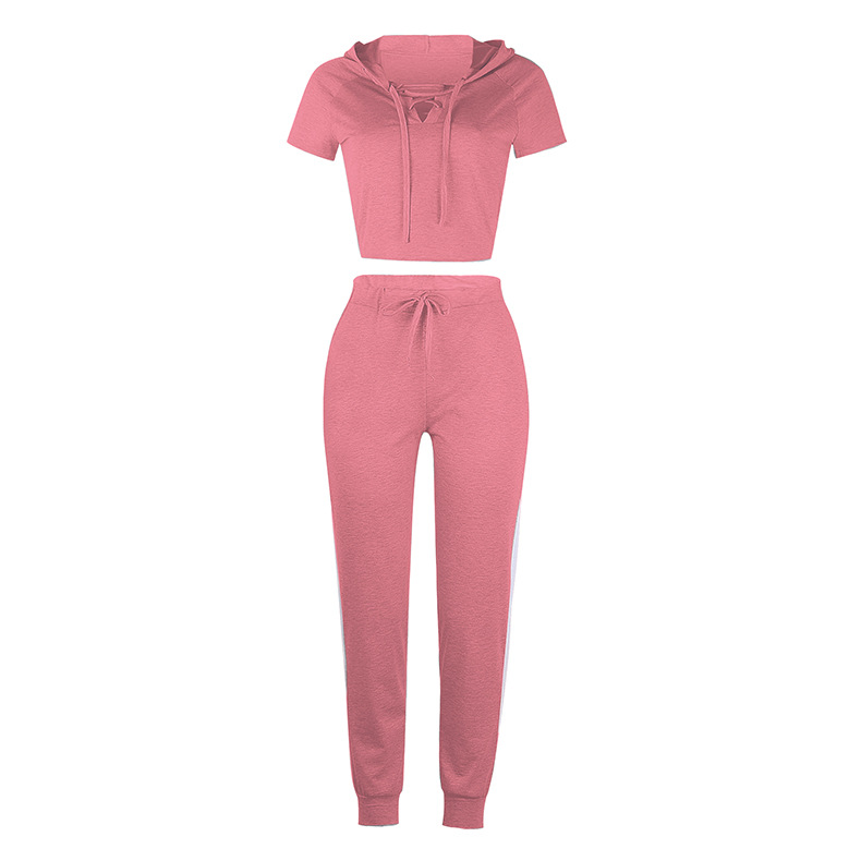 Solid Color Sports Suit Set NSKX18931