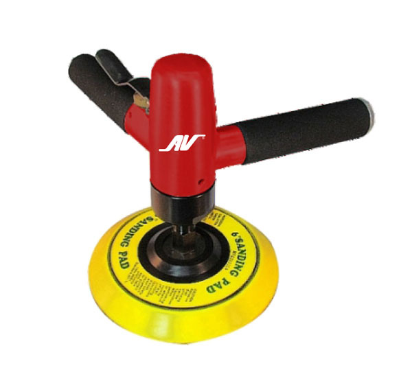 美国AV-77566气动抛光机 6寸气动打磨机 6寸打蜡磨光机圆盘研磨机