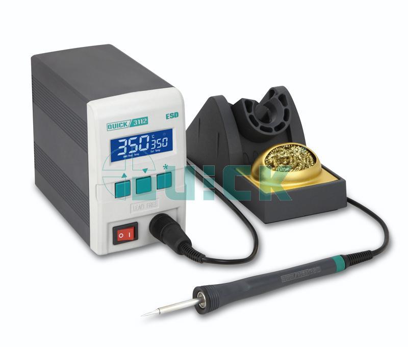 原装正品QUICK 3112 智能焊台/防静电焊台|/调温电烙铁
