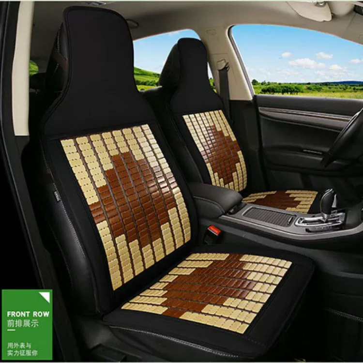 Летняя новая кожа ощущение кожи Большая пластина Автомобильная подушка одно сиденье автомобиля вентиляционная Подушка производители бамбуковых подушек