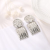 Fashionable earrings, European style, boho style