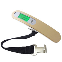 手提行李称 新款钓鱼便携50kg手持快递外贸usb充电计价旅行秤迷你