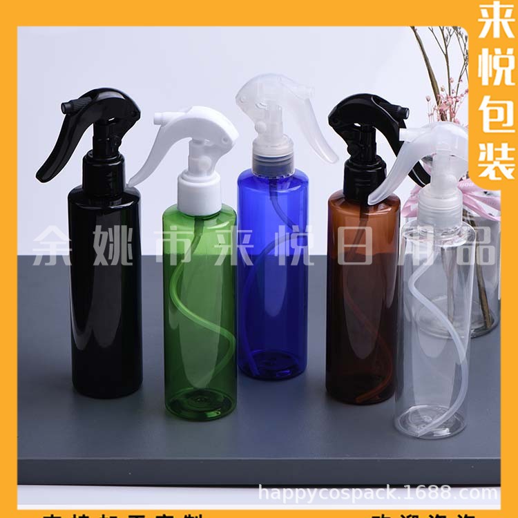 黑色喷瓶200ml小老鼠喷雾瓶浇花瓶酒精小喷壶化妆水喷壶药液喷瓶